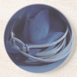 En Grès Dessous de verre Casquette Cowboy