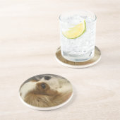 En Grès Dessous de verre cavaliers d'épagneul du Roi (Côté)