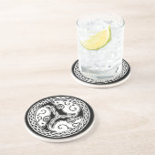 En Grès Dessous de verre celtiques de souris (Côté)