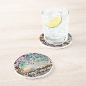 En Grès Dessous de verre Cherry Blossoms (Côté)