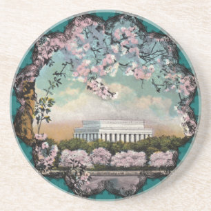 En Grès Dessous de verre Cherry Blossoms