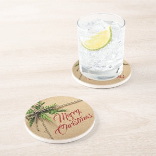 En Grès Dessous de verre « Christmas Package »
