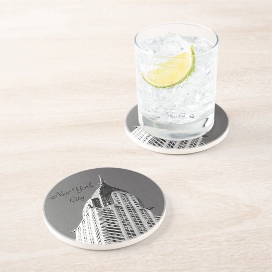 En Grès Dessous de verre Chrysler (Côté)