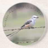 En Grès dessous de verre Ciseaux-coupés la queue de (Devant)