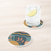 En Grès Dessous de verre colorés (Côté)