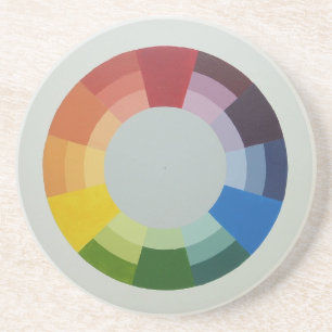 EN GRÈS DESSOUS DE VERRE COLORWHEEL