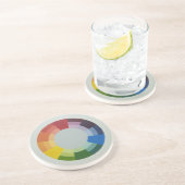 EN GRÈS DESSOUS DE VERRE COLORWHEEL (Côté)