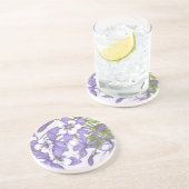 En Grès Dessous de verre Columbine Bouquet (Côté)