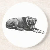 En Grès Dessous de verre Comic-Dot Paws (Devant)