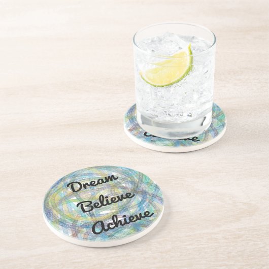 En Grès dessous de verre cool (Côté)