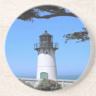 En Grès Dessous de verre côtiers de phare