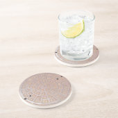 En Grès Dessous de verre - Couvre-trou (Côté)