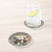 En Grès Dessous de verre d'Abby (Côté)