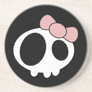 En Grès Dessous de verre dame foncé