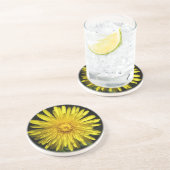 En Grès Dessous de verre Dandelion (Côté)
