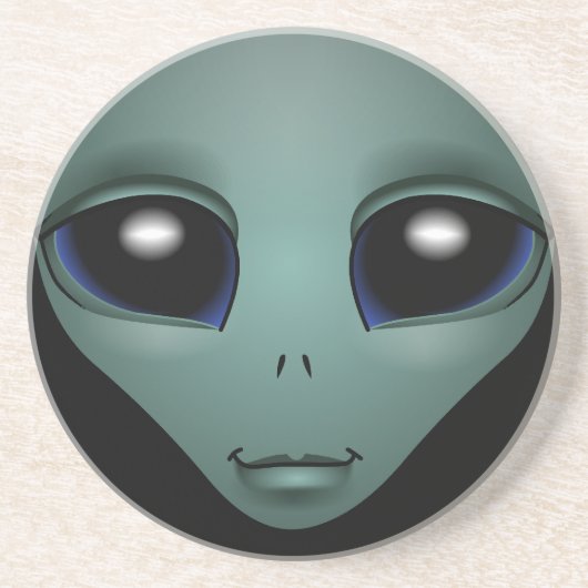 En Grès Dessous de verre d'art Alien Cadeaux et décoration (Devant)