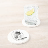 En Grès Dessous de verre d'Auteurs-Dickens (Côté)