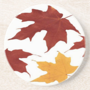 En Grès Dessous de verre d'automne