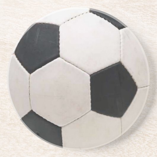 En Grès Dessous de verre de balle de football (Devant)