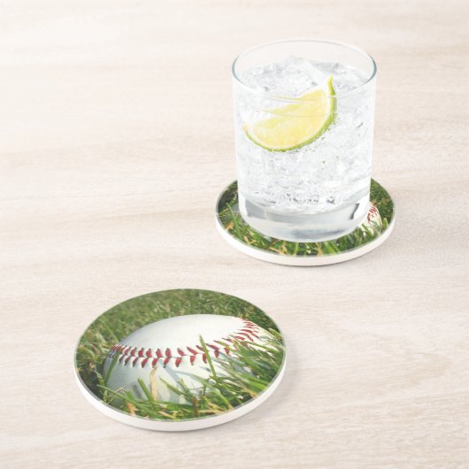 En Grès Dessous de verre de base-ball (Côté)