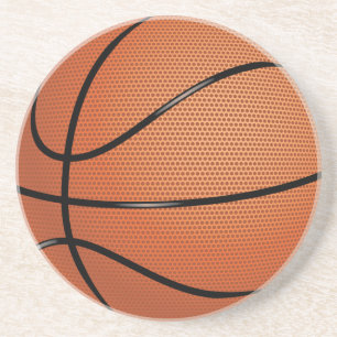 En Grès Dessous de verre de basket-ball