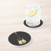 En Grès Dessous de verre de basse de Danelectro Longhorn (Côté)