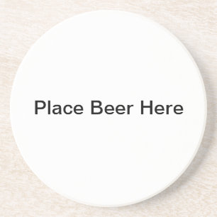 En Grès Dessous de verre de bière ! ! ! ! ! !