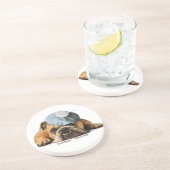 En Grès Dessous de verre de bière/lait de Zelda (Côté)