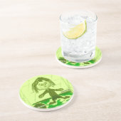 En Grès Dessous de verre de Bobbie-Gardien de but (Côté)