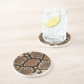 En Grès Dessous de verre de boisson Sandstone Skin Snake (Côté)