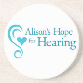 En Grès Dessous de verre de boissons (Devant)