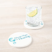 En Grès Dessous de verre de boissons (Côté)