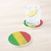 En Grès Dessous de verre de boissons de Rasta (Côté)