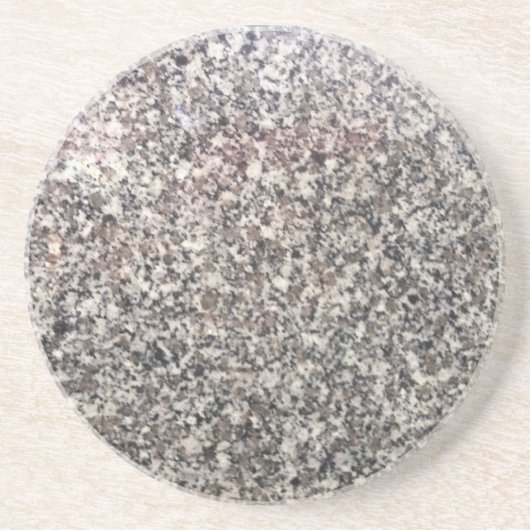 En Grès Dessous de verre de boissons de regard de granit (Devant)