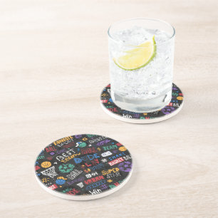 En Grès Dessous de verre de boissons Sandstone