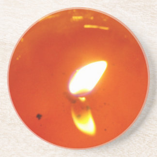 En Grès Dessous de verre de bougie