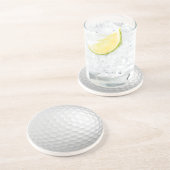 En Grès Dessous de verre de boule de golf (Côté)