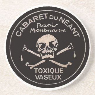 En Grès Dessous de verre de Cabaret du Néant