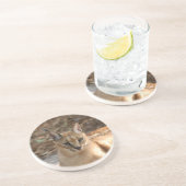 En Grès Dessous de verre de Caracal Lynx (Côté)