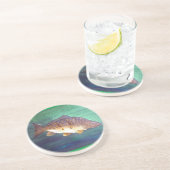 En Grès Dessous de verre de carpe miroir (Côté)