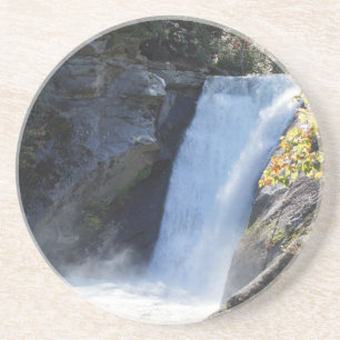En Grès Dessous de verre de cascade Blue Ridge Mountain