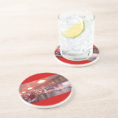 En Grès Dessous de verre de Cheesesteak de Philly (Côté)