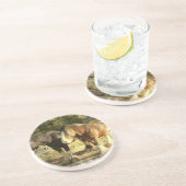 En Grès Dessous de verre de cheval de trait (Côté)