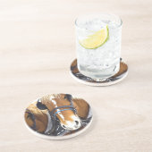 En Grès Dessous de verre de cheval de trait de Clydesdale (Côté)