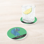 En Grès Dessous de verre de corail de cap (Côté)