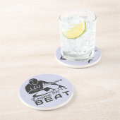 En Grès Dessous de verre de coutume du DJ (Côté)