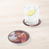 En Grès Dessous de verre de destin (Côté)