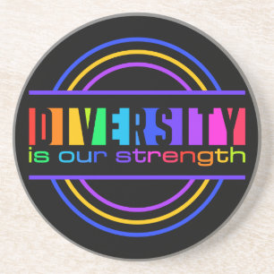 En Grès Dessous de verre de diversité