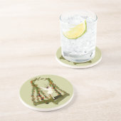 En Grès Dessous de verre de fées (Côté)