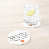 En Grès Dessous de verre de Fitzgerald (Côté)